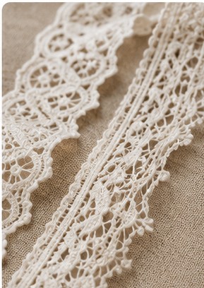 Cotton-Nylon Lace